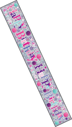 Picture of BIRTHDAY GIRL BANNER